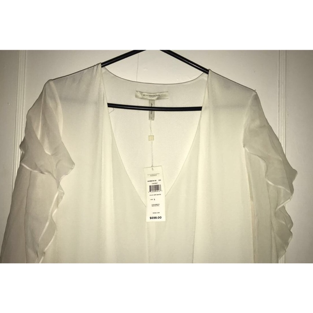 BCBGMAXAZRIA Runway Jacinda Off White Dress - Picture 5 of 14